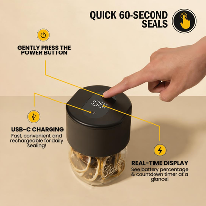 Vacuum Jar Sealer